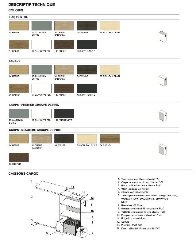 Caisson maxi rangement - MDD. - Blanc, Oui, Droit_2