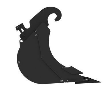 Godet d'excavation-mini-pelle - caterpillar finance france - 300 mm (12 in) - poids 45 kg_2