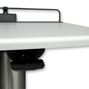 Laptop Mini Cart H Class - Chariot informatique médical ajustable - Ergonoflex - 13,60 kg_2