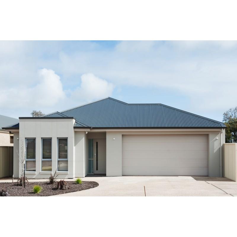 Panneau décoratif HPL pour bardage extérieur coloris crème