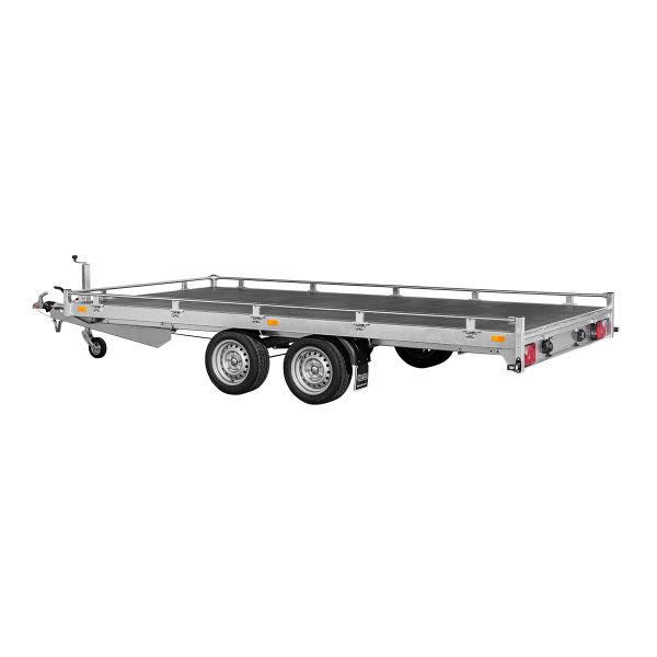 Remorque pour espace vert - 4,06 X 2,04M - 2700 KG - SARIS TP 406 204 2700 2_2