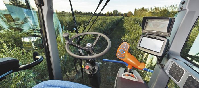 Machine Braud 9090X pour une récolte intelligente des olives