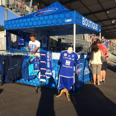 Barnum pliant personnalisé EVOPRO 3x3 - Pour événements professionnels, salons et réceptions_2