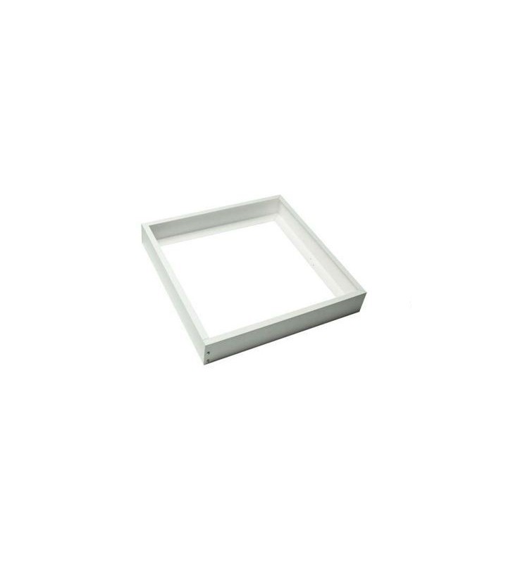 Caisson de saillie 30x30cm - aluminium blanc - réf kitsai303 - pour panneaux LED_2