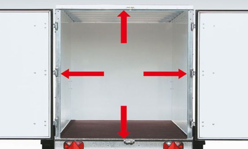 KK 3015/27 H - Remorque fourgon réfrigérant Böckmann 2700 kg - structure sandwich 40 mm_2