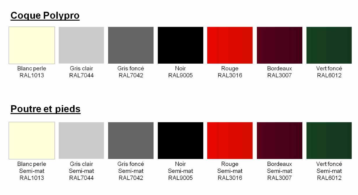 Sheila - Poutre d'assises modulable en polypropylène - 2 à 4 places extensibles avec options de personnalisation_2