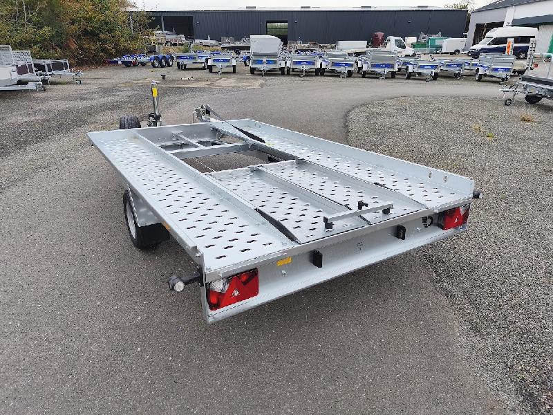 Remorque porte mini voiture Roadster Auto - PTAC 1300 kg - 1 essieu freinée basculante - Référence 39350_2