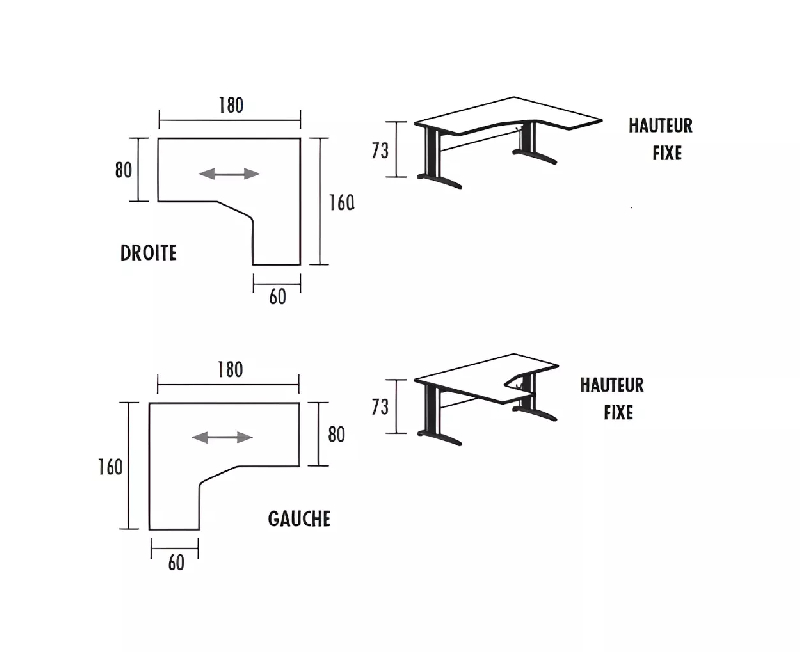Bureau d'angle compact avec goulotte passe-câbles So Enix_2