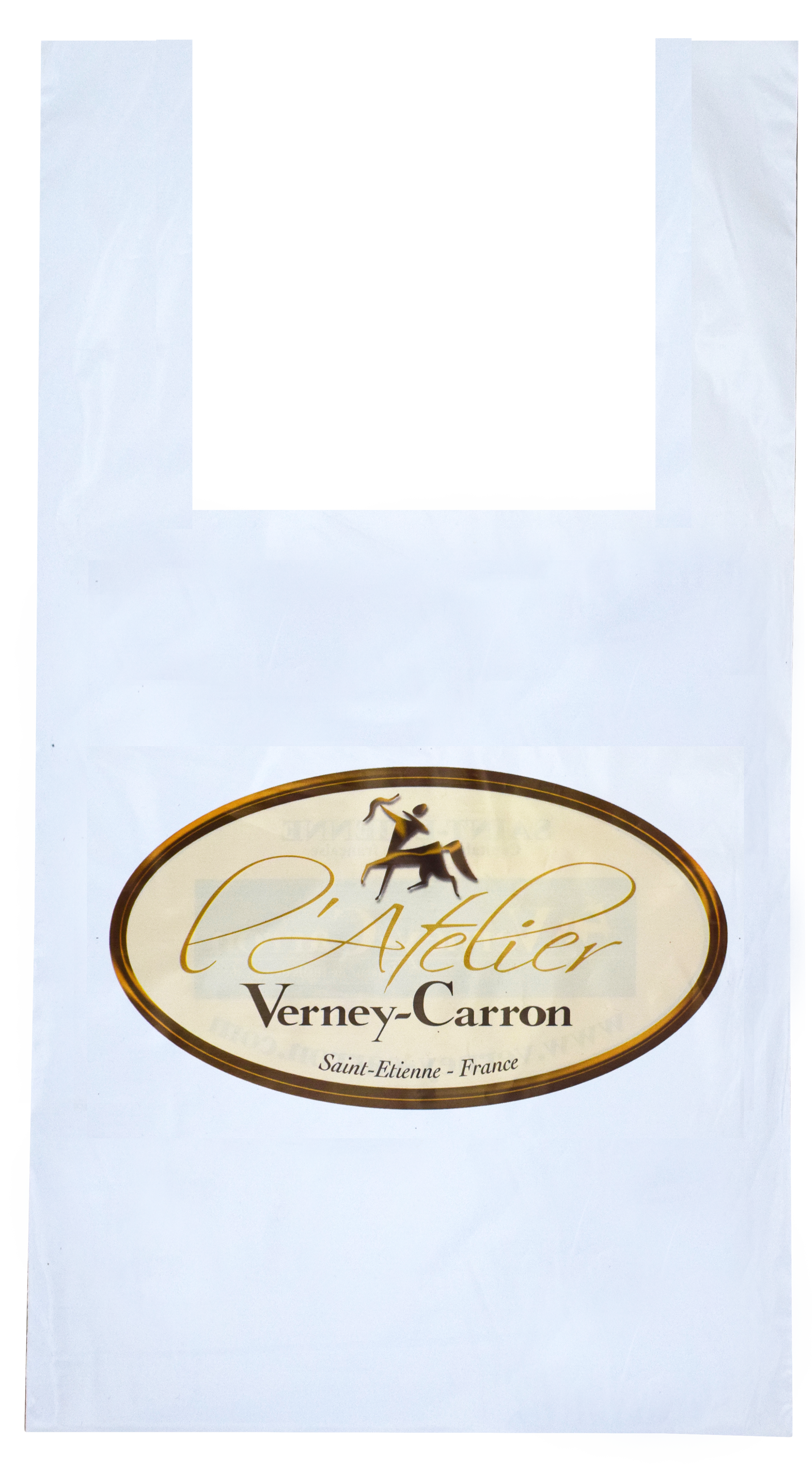 Sac plastique à bretelles pratiques, résistants et 100 % recyclables - Fabriqués en France_2