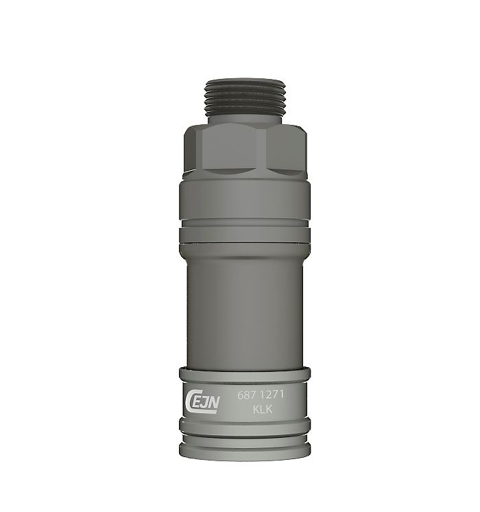 Série 687 ultraFLOW - Coupleur en aluminium CEJN - DN 15 pour systèmes de refroidissement haute performance_2