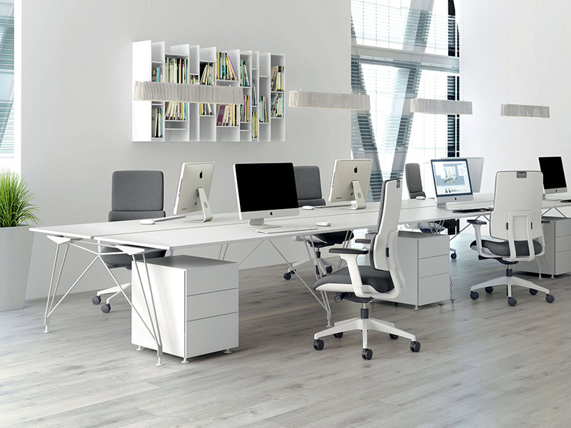 Fauteuil de bureau Stanley - Mécanisme synchrone - Accoudoirs réglables 3D - Tissu polyester_2