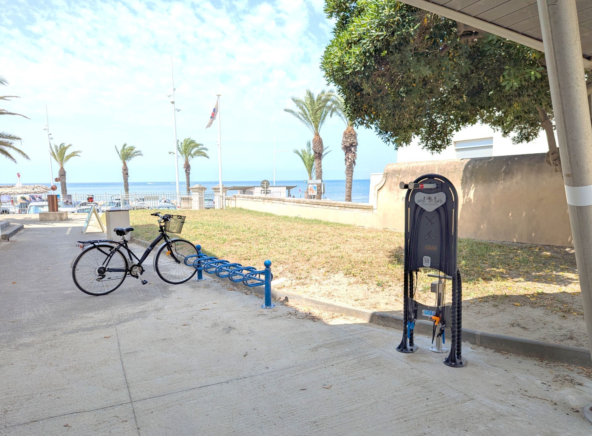 Station de réparation, gonflage vélo universelle_3