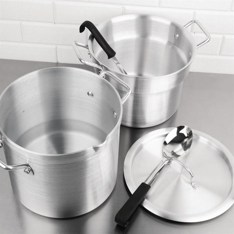 Marmite bain marie aluminium 10L | Vogue - K645_2