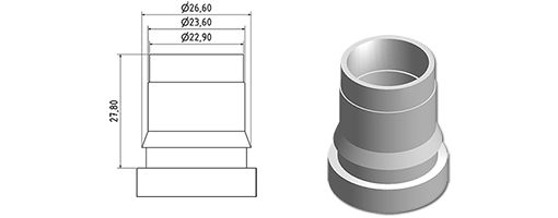 S82790000A01N0131060 - Flacon cylindrique en plastique 1000 ml naturel - PEHD SABIC B.5421 - Plastif Lac Lejeune_2