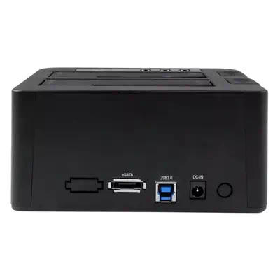 Duplicateur de Disque Dur à  2 Baies, Cloneur/Copieur Autonome USB 3.0 (5 Gbps) / eSATA vers 2,5/3,5