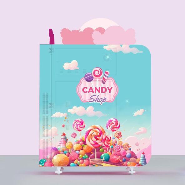 Machine à barbe à papa automatique 2800W M3 - Temps de fabrication 80-130s/pièce - FESTI MARKET - Ref FM-M3-CFCSVE_2