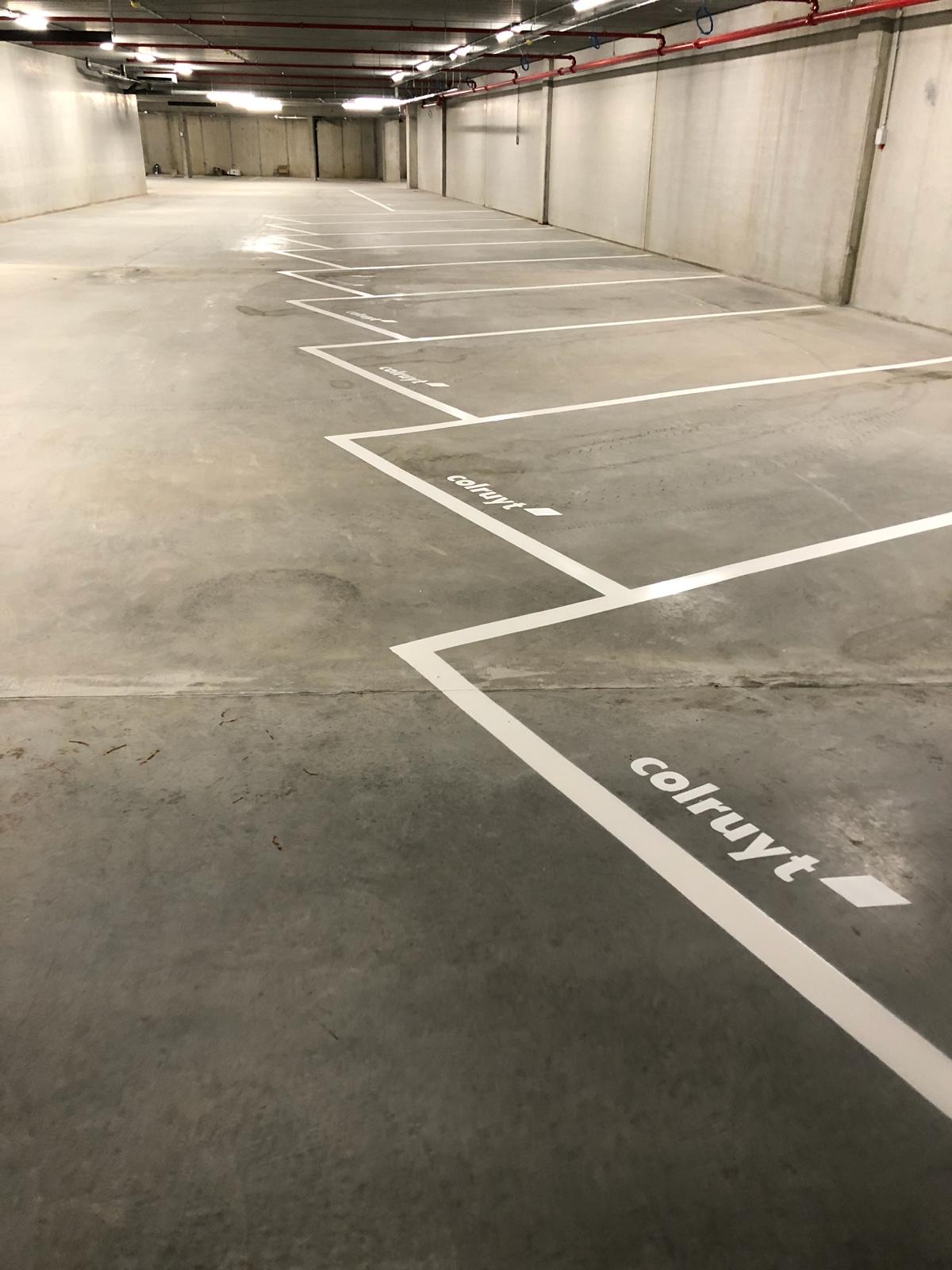 Marquage au sol epoxy - peinture bicomposante très durable_2