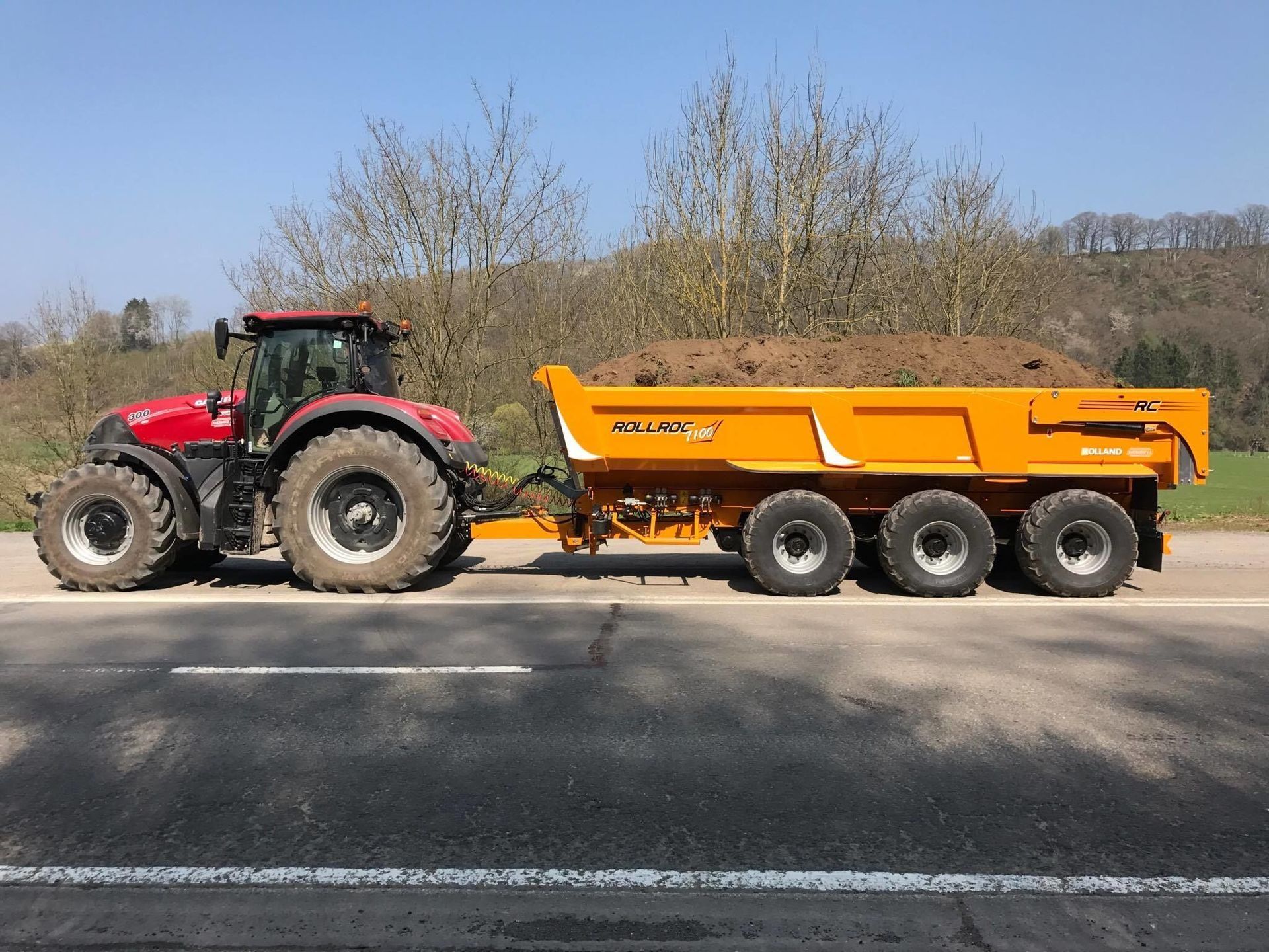 Rollroc 7100 - bennes tp - rolland - charge utile approximative : 22600 kg_2