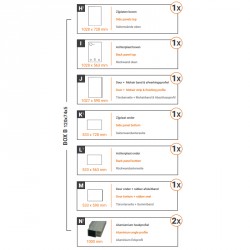 Kit armoire de culture - bonanza 1m2 blanc g-tools_2