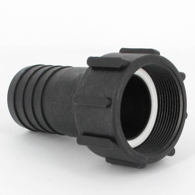 Raccord annelé - Droit - avec écrou tournant - F 2