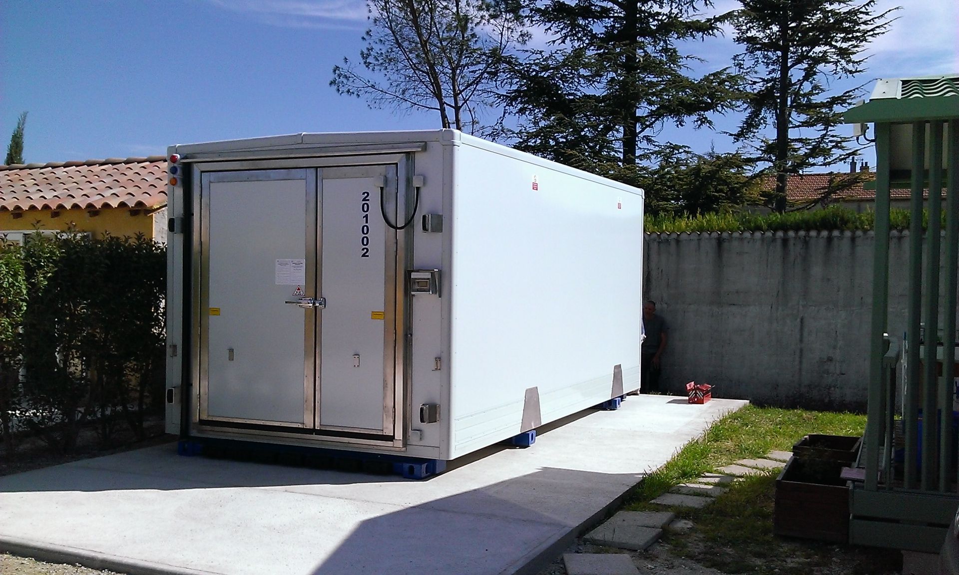 Chambre froide transportable Superbox - température dirigée de -30°C à 30°C - stockage jusqu'à 44 europalettes_2