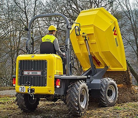 Dw50 dumper sur pneu - wacker neuson - 5000 kg_2