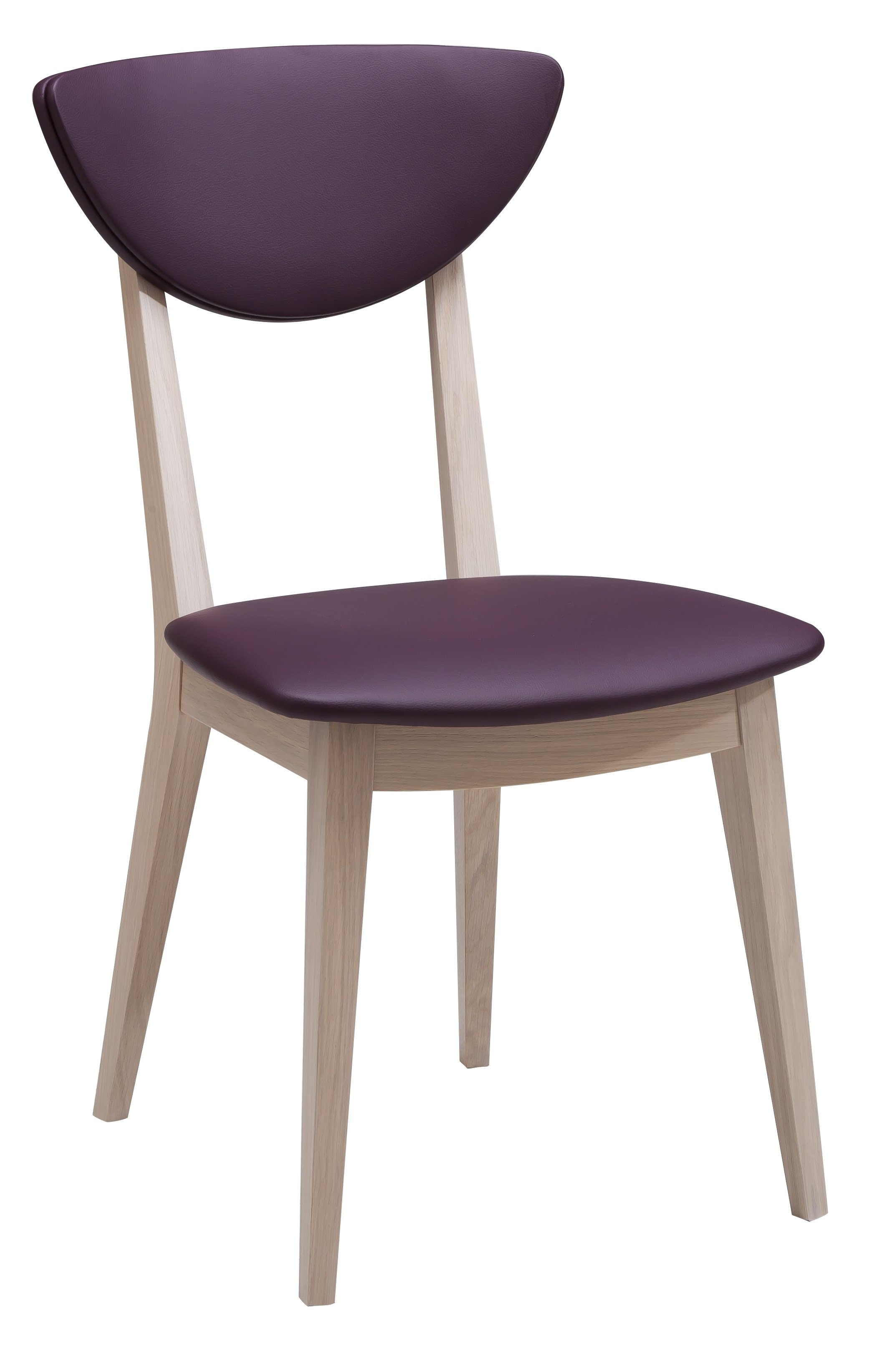 Chaise Lilly en bois massif - fabrication française - hêtre ou chêne avec finitions et revêtements variés_2