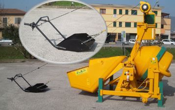 Bétonnière Lino Sella Skipper S 520 avec capacité de mélange de 420 litres