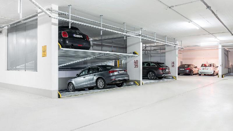 Système de parking mécanique WÖHR - Plate-forme de 300 cm - Parklift 405_2