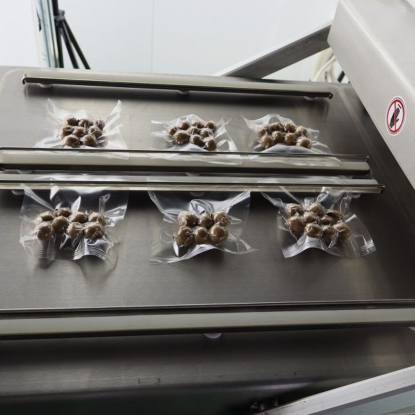 Machine d'emballage sous vide à double chambre - Shandong Kangbeite Co., Ltd - Taille 1100 x 700 x 950 mm - Modèle DZ500/2S_2