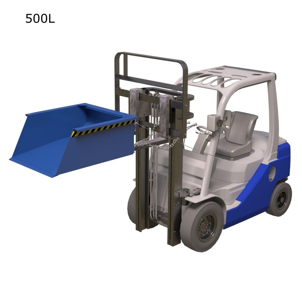 Pelle basculante / godet à vrac - civs_2