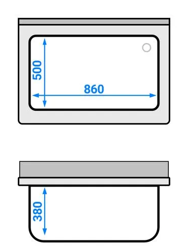 Plonge batterie 100x70cm_2