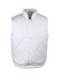 Gilet polyester/coton matelassé - col droit - doublure et rembourrage polyester - coloris blanc_2