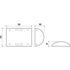 Kit Ralentisseur - Résistance à l'écrasement jusqu'à 40 tonnes - Bonne visibilité jour/nuit - Caoutchouc profilé_2