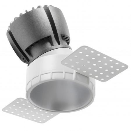 Plafonnier trimless NOK2T LED COB 7W 4000K blanc - Indeluz - IP20 - Diamètre 78mm_2