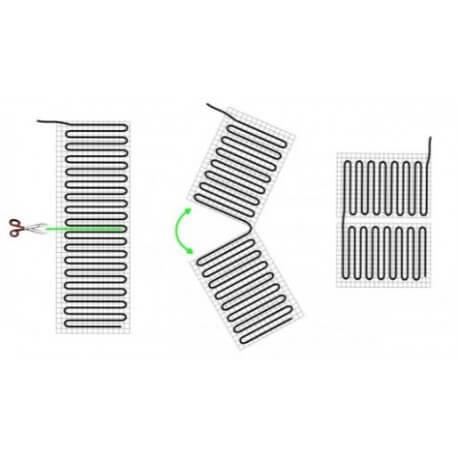 Plancher chauffant electrique 7 m2 pour carrelage ou chape valstorm 150 w / m2 230 v_2