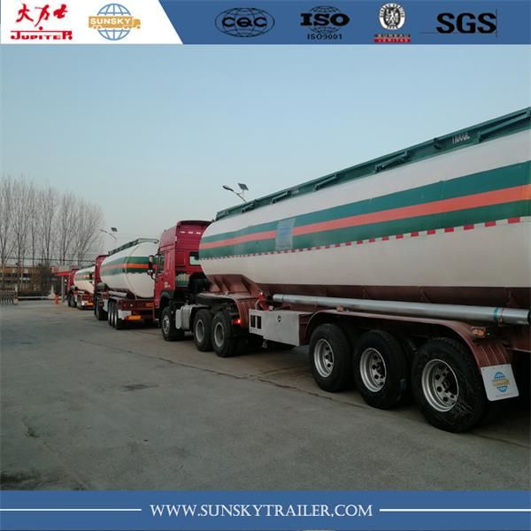 Remorque citerne - Xiamen Sunsky Trailer Co., Ltd - Semi-remorque 3 essieux 40,000L acier au carbone_2