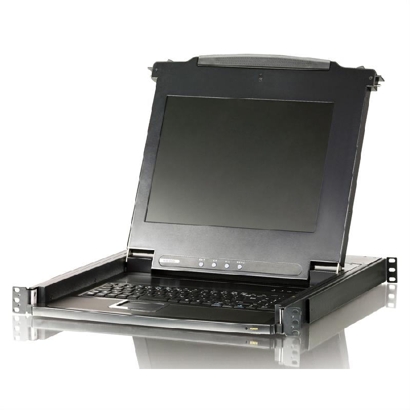 Aten cl1000m console kvm, lcd 43cm, vga, ps/2, fr-layout_2
