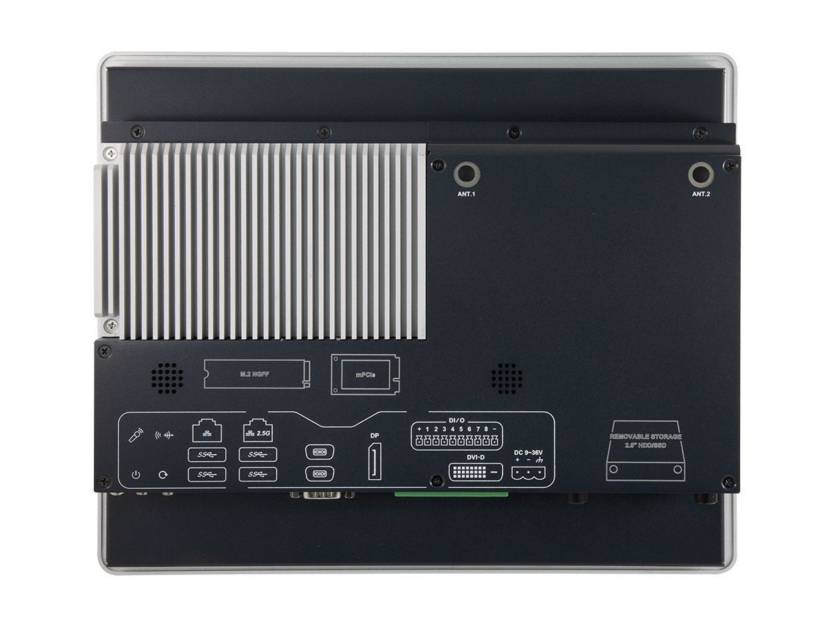 Panel PC industriel ITC-1151R - tactile multitouch 15.1'' - non ventilé - Intel® Celeron® J6413 1.8 / 3 GHz - face avant IP65_2