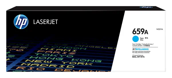 Toner cyan LaserJet HP 659A authentique_2