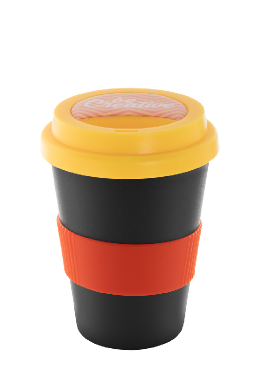 Mug thermos personnalisable - double paroi avec couvercle et poignée en silicone - 300 ml_2