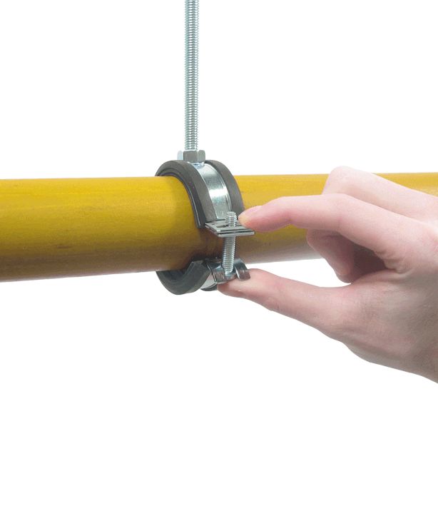 Colliers de fixation - Walraven France - BISMAT® Flash, acier galvanisé, diamètre 15 à 18 mm - Réf : 3373018_2