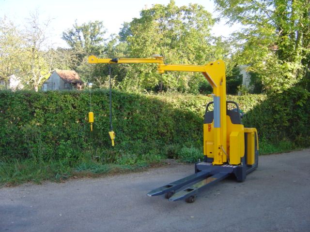 Grue d'atelier - PS 1010 PRJREN2 - préparateur de commande électrique avec potence de levage - charge maxi 100 kg_2