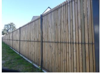 Occultant bois pour grille metallique rigide_2