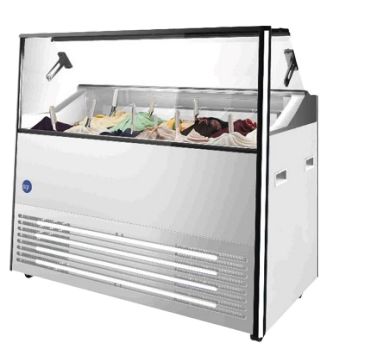 Charrette Chariot à Glace IARP Delight Gelato Cart avec Vitrine Réfrigérée Delight 7_2