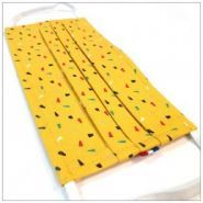 Masque barrière 3 plis Confettis Jaune - tissu 100% coton Oeko-Tex - lavable à 60 degrés - fabriqué en France_2