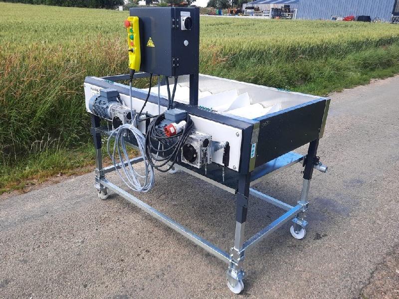 Sécheur industriel KMK DR 1080 - Occasion - Séchage de légumes racines avec rouleaux feutrine_2