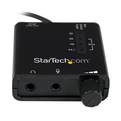StarTech Carte son externe USB avec audio SPDIF numérique_2