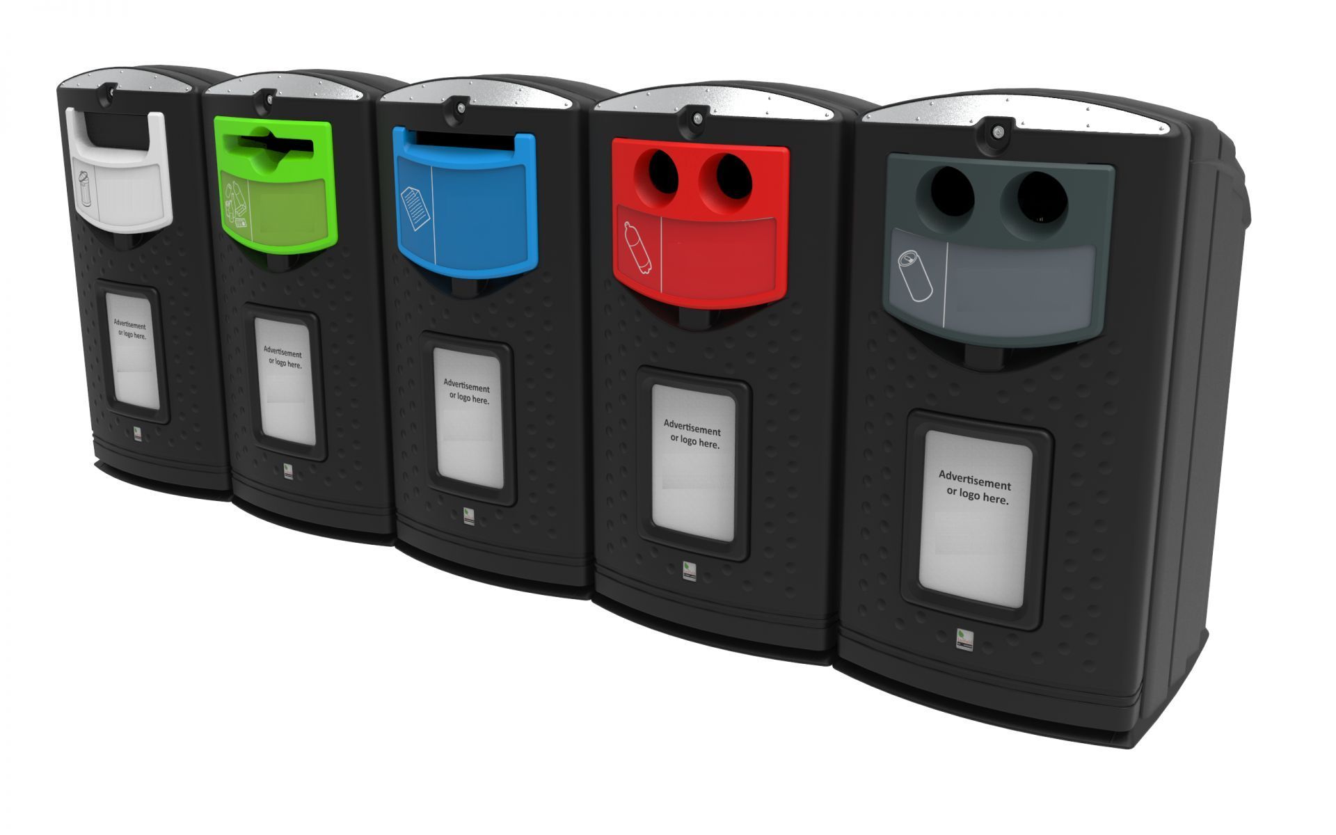 Cache-conteneurs et abris poubelles robuste en polyéthylène renforcé - personnalisable - 140L ou 240L_3