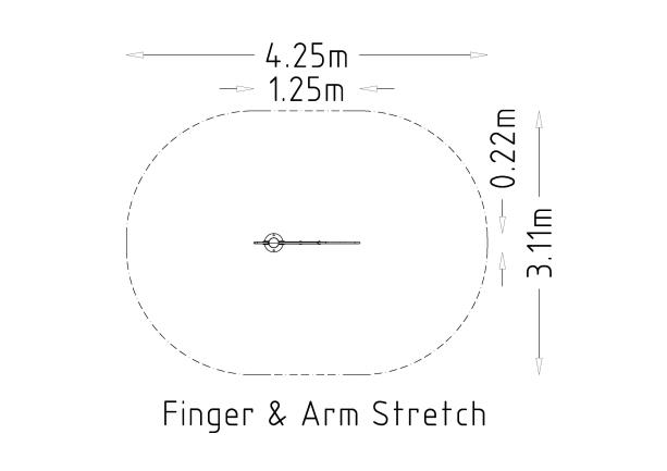 Équipement de fitness extérieur pour rééducation et remise en forme - Gym Finger & Arm Stretch - 8061227 - Hags_2